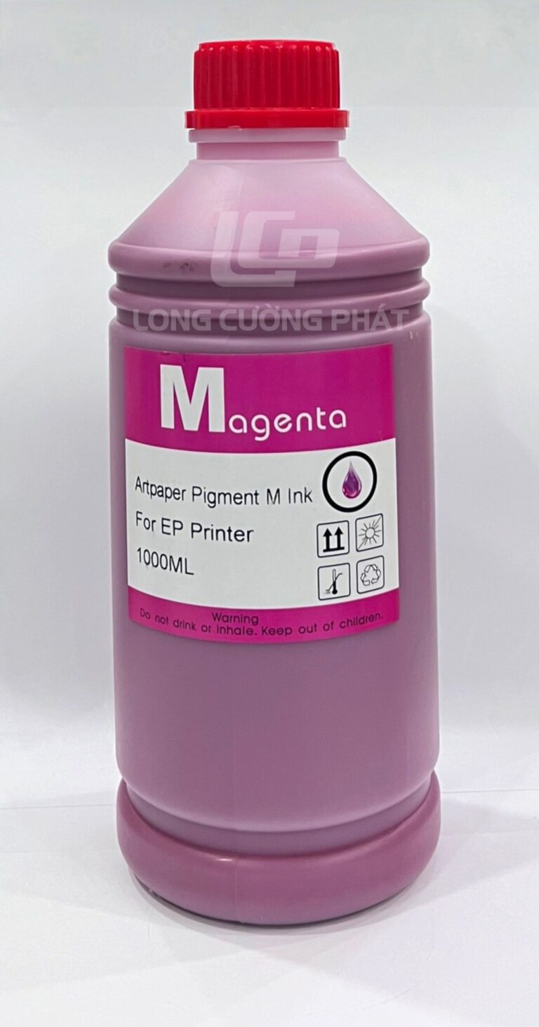 muc in pigment artpaper 1000ml mau do