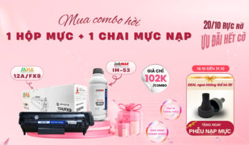 Chương trình khuyến mãi nhân dịp 20/10 – Combo hộp mực SAHA 12A/FX9 và mực nạp inkMAX IM-53 giá ưu đãi! hinh website